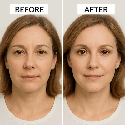 eyelid surgery virtual before and after